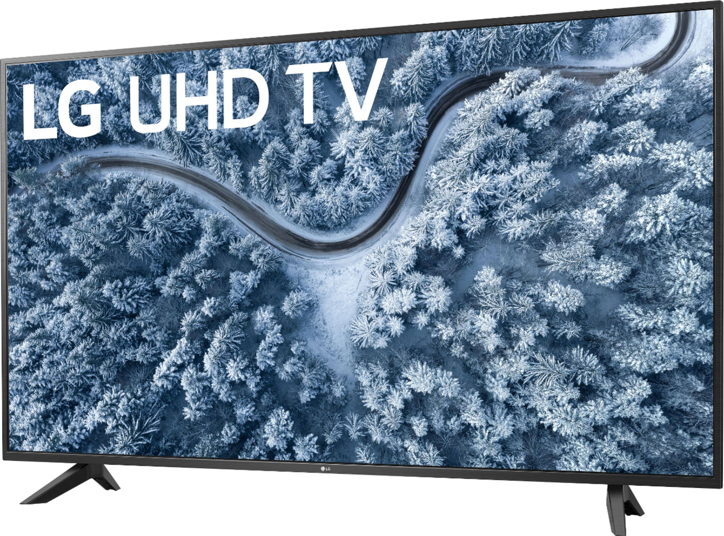 Left. LG - 65” Class UP7000 Series LED 4K UHD Smart webOS TV - Black.