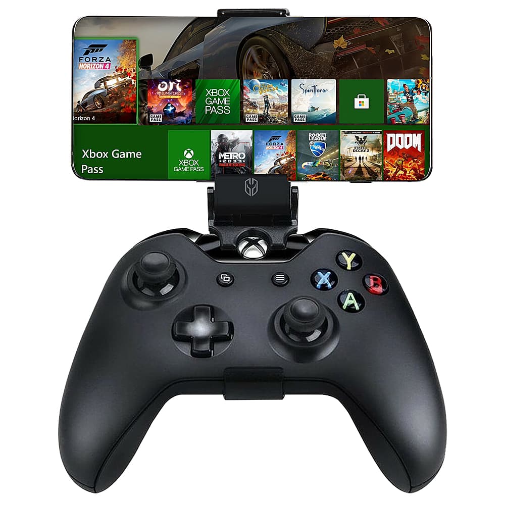 Alt View 11. Ghost Gear - Phone Mount for Xbox One Controller - Black.