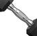 Left. Stack Fitness - 30LB Hex Dumbbell - Black.