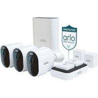 Arlo Ultra 2 Spotlight 3-Camera Indoor/Outdoor Wireless 4K Security System