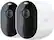 Front. Arlo - Pro 4 Spotlight Camera, 2 Pack - VMC4250P - White.