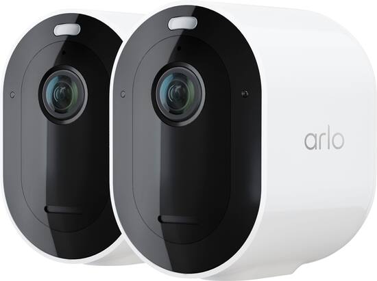 Arlo Pro 4 Spotlight Camera, 2 Pack VMC4250P White VMC4250P Arlo Pro 4 Spotlight Camera, 2 Pack VMC4250P White VMC4250P