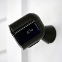 Arlo - Pro 4 Spotlight 2-Camera Indoor/Outdoor Wireless 2K Security System - Black - Angle_Zoom