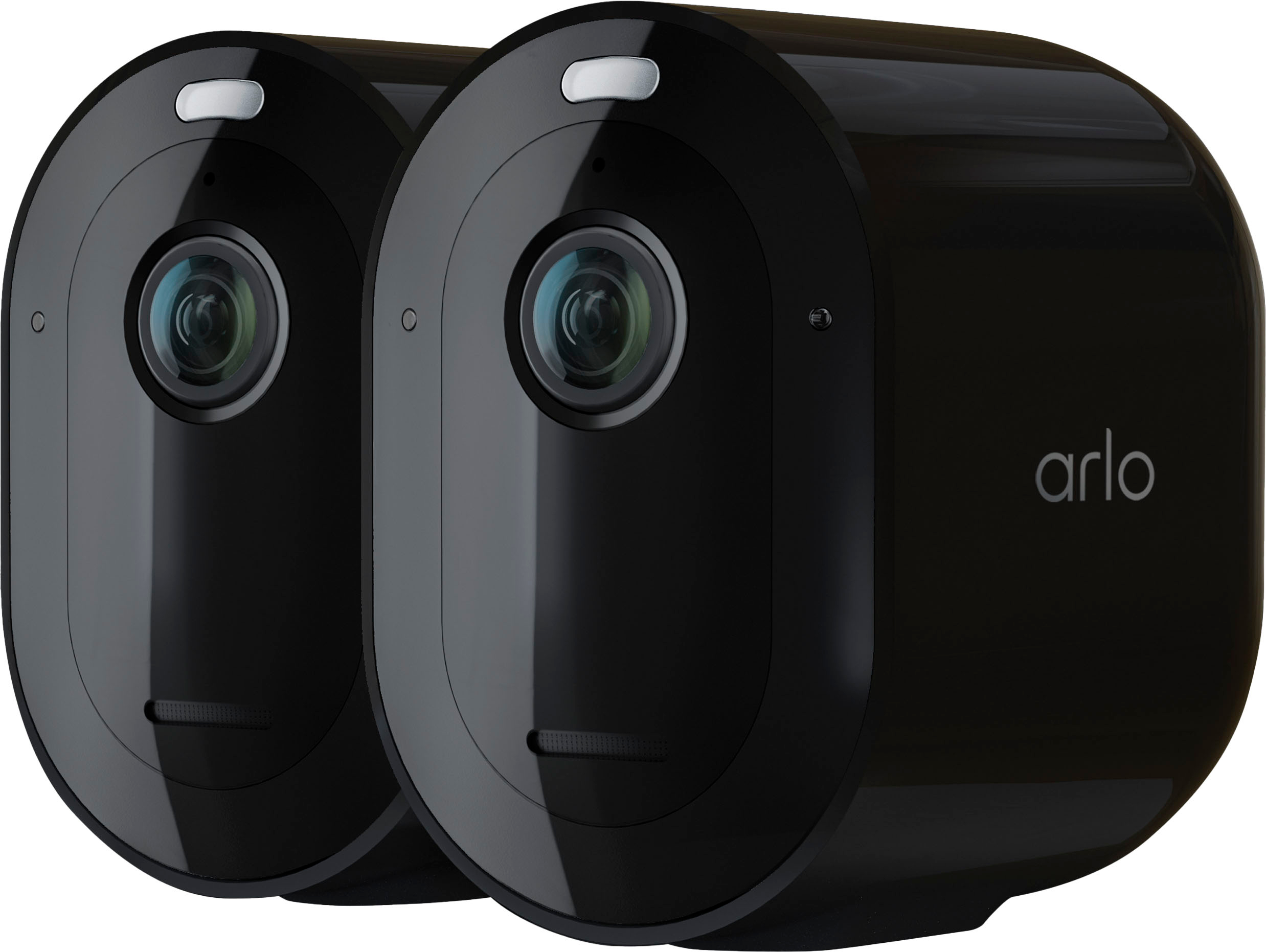 Halvkreds Nuværende Litterær kunst Arlo Pro 4 Spotlight Camera, 2 Pack VMC4250B Black VMC4250B-100NAS - Best  Buy