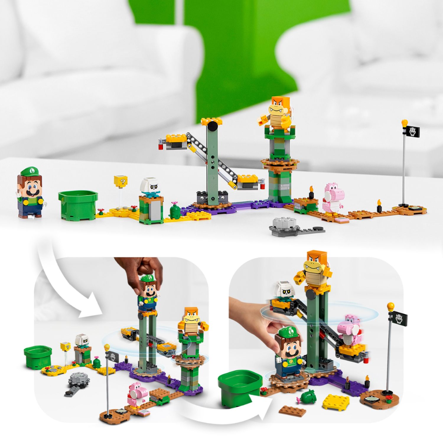 6332716 71387 Luigi - Buy Mario Course Starter with Adventures LEGO Best Super
