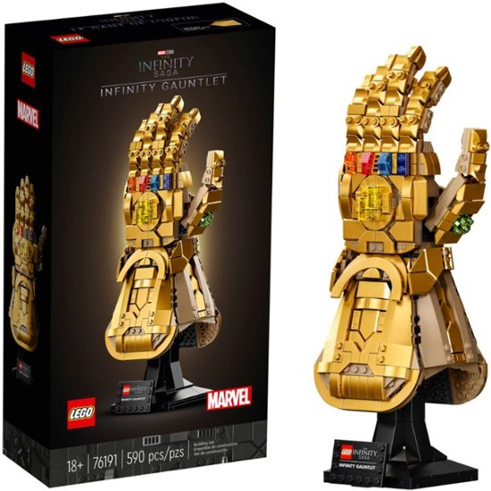 Front. LEGO - Marvel Infinity Gauntlet 76191 Building Kit (590 Pieces).