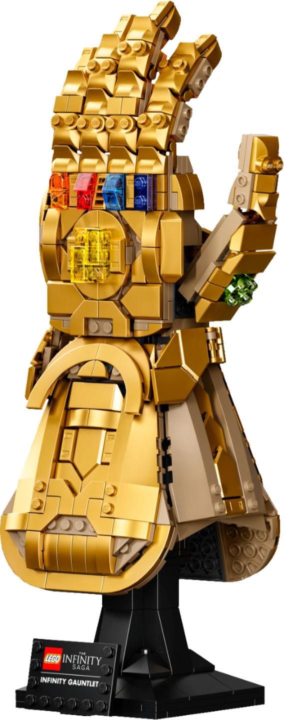 Left View: LEGO - Marvel Infinity Gauntlet 76191 Building Kit (590 Pieces)