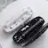 Alt View 11. AquaSonic - Duo Series Pro Rechargeable Electric Toothbrush Set - Midnight Black/Optic White.