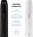 Alt View 12. AquaSonic - Duo Series Rechargeable Electric Toothbrush Set - White/Satin Black.