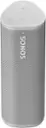 Front. Sonos - Roam Smart Portable Wi-Fi and Bluetooth Speaker with Amazon Alexa and Google Assistant - White.