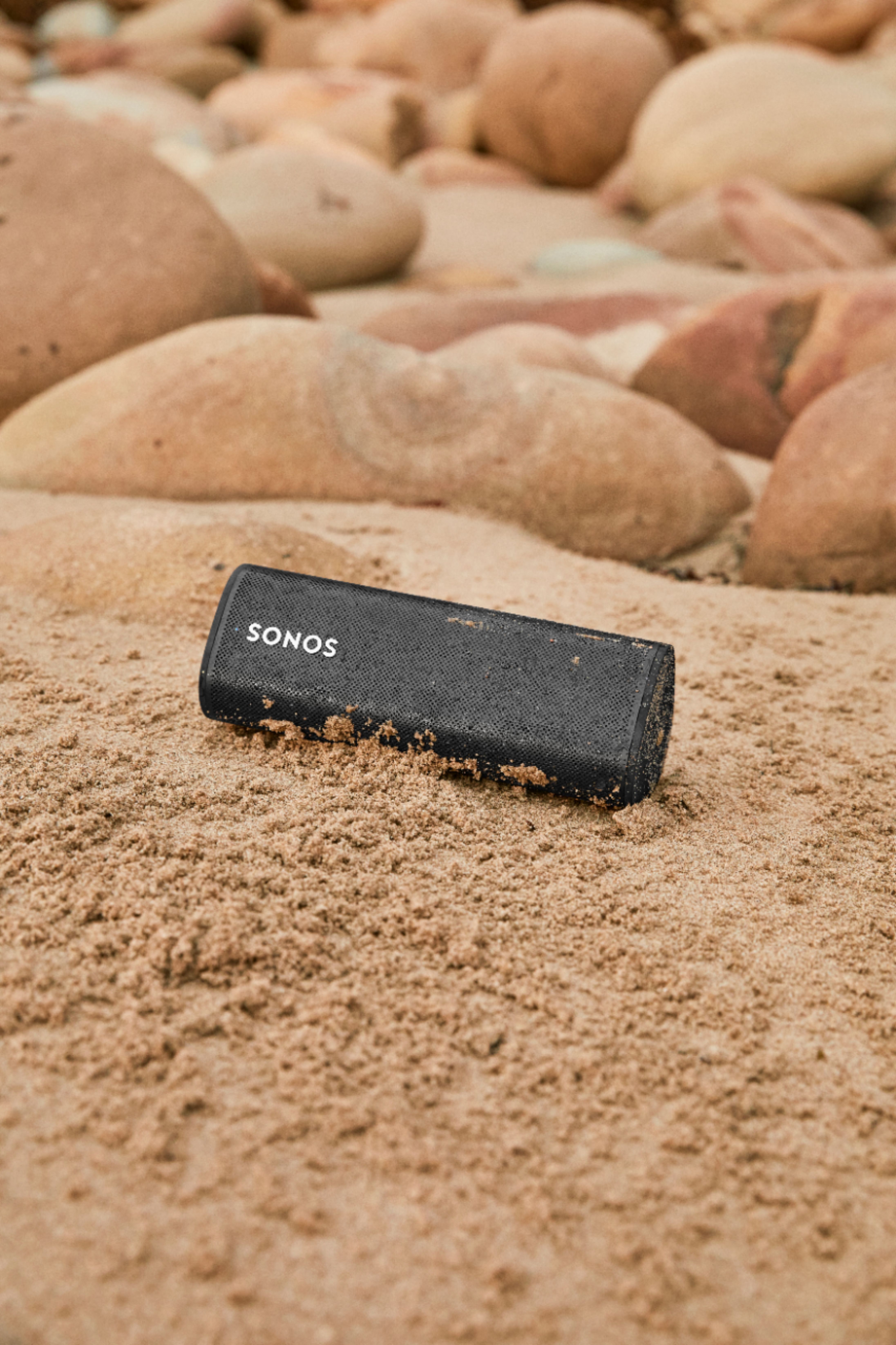 Sonos Roam Portable Smart Speaker with gSport Carbon Hardshell Travel