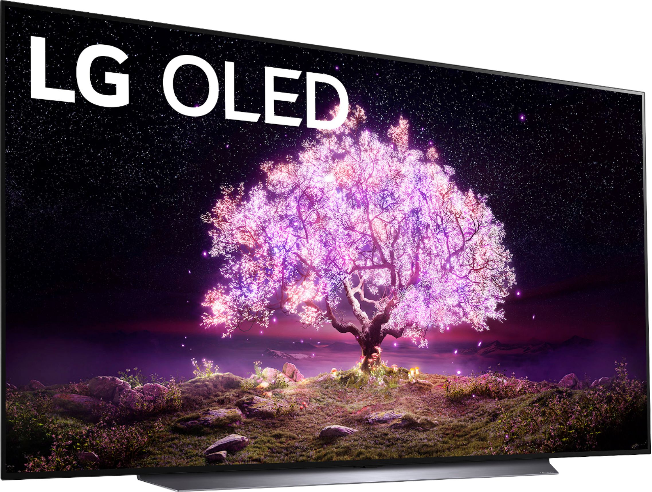 Angle View: LG - 83" Class C1 Series OLED 4K UHD Smart webOS TV