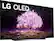 Left. LG - 83" Class C1 Series OLED 4K UHD Smart webOS TV - Black.
