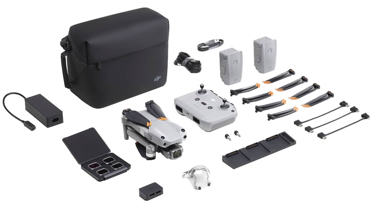 DJI Air 2S Fly More Combo Drone with Remote Control Gray CP.MA