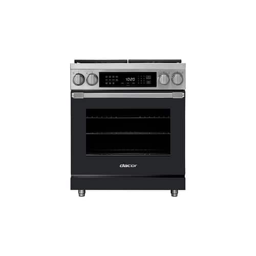 Dacor - Professional 5.2 Cu. Ft. Freestanding Dual Fuel Pure Convection Range with SimmerSear™ - Anthracite