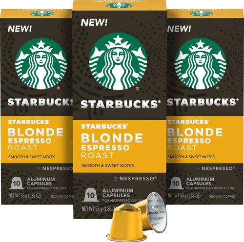 Starbucks by Nespresso Blonde Espresso 3 Pack