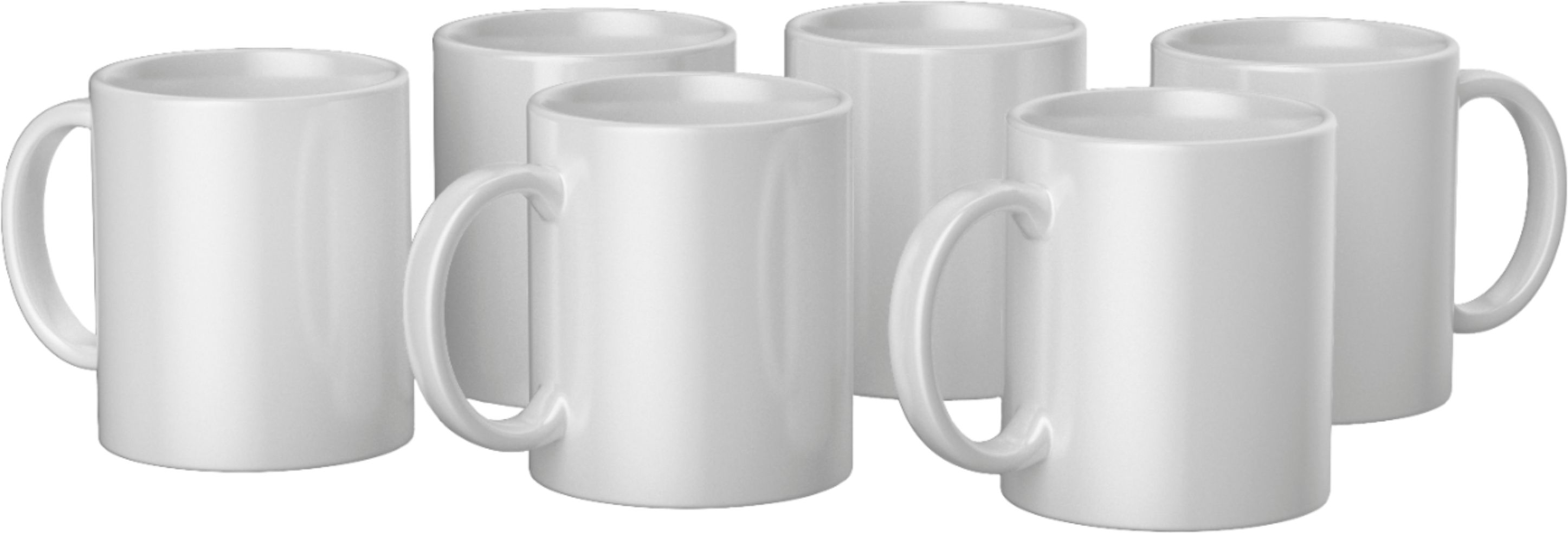 Cricut Ceramic Mug Blank 12 oz/340 ml (6 ct) White 2008942 - Best Buy