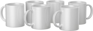 Cricut - Ceramic Mug Blank 12 oz/340 ml (6 ct) - White