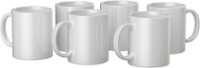 Cricut - Ceramic Mug Blank 12 oz/340 ml (6 ct) - White - Front_Zoom