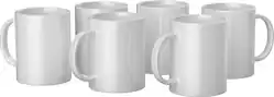 Cricut - Ceramic Mug Blank 15 oz/425 ml (6 ct) - White - Front_Zoom
