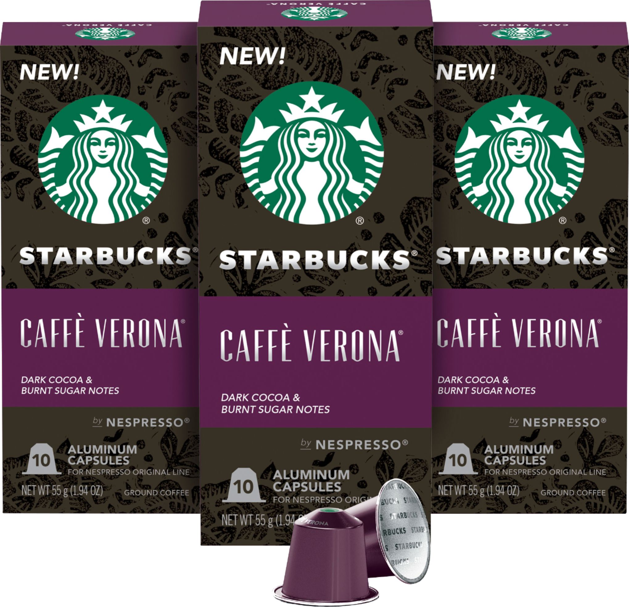 Nespresso Starbuck Caffe Verona 3 Pack 116551 - Best Buy
