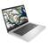 Angle. HP - 14" HD Touch Screen Laptop - Intel Celetron N4000 - 4GB - 32GB eMMC - Mineral silver.