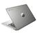 Alt View 1. HP - 14" HD Touch Screen Laptop - Intel Celetron N4000 - 4GB - 32GB eMMC - Mineral silver.