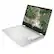 Left. HP - 14" HD Touch Screen Laptop - Intel Celeron N4020 - 4GB - 32GB eMMC - Ceramic white.