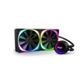 Front Zoom. NZXT - Kraken X63 280mm Radiator RGB All-in-one CPU Liquid Cooling System.