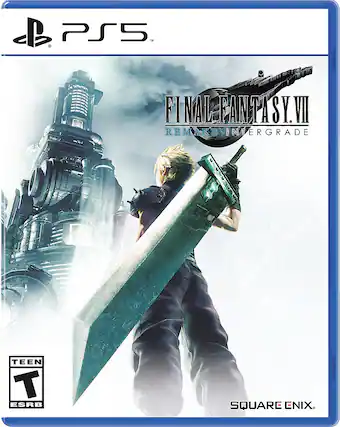 Front. Square Enix - Final Fantasy VII REMAKE Intergrade. - T (Teen 13+)
