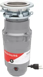 Frigidaire - 1/2HP Garbage Disposal - Gray - Front_Zoom