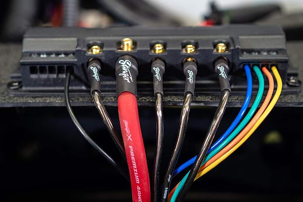 Alt View 17. Stinger - SwitchHUB 4-Channel 100 Amp Solid-State Relay - Black.