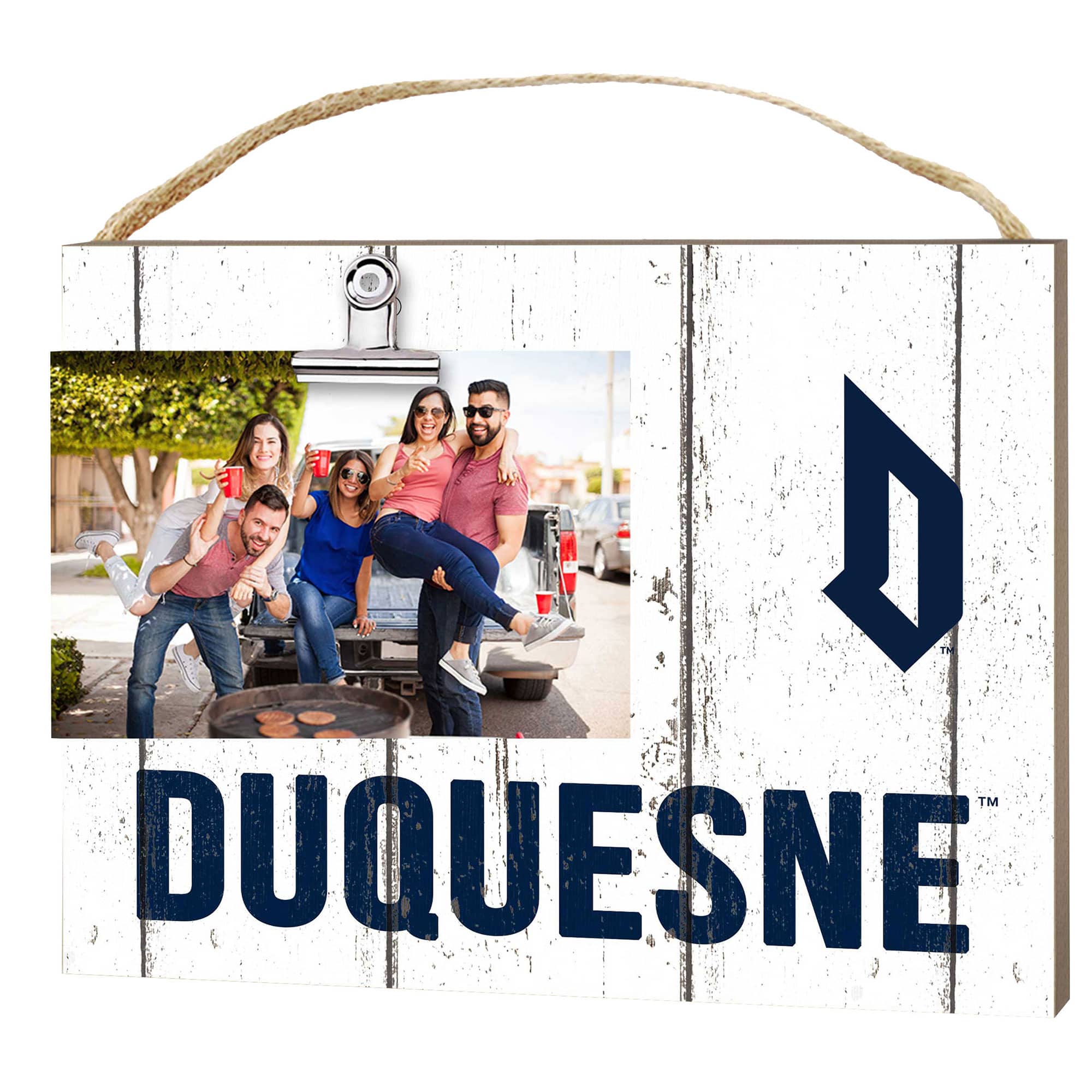 "Jardine - Duquesne Dukes 8"" x 10"" Weathered Clip It Frame - White" price history on PriceWatchPro