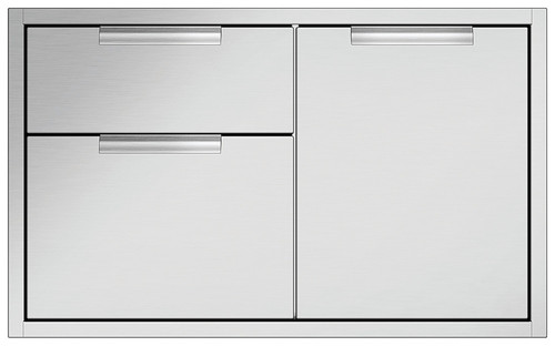 

DCS by Fisher & Paykel - Professional 36" Built-in Access Drawers - Brushed Stainless Steel