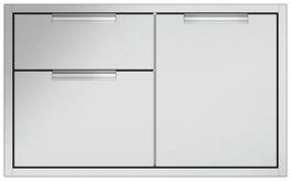 DCS - Professional 36" Built-in Access Drawers - Brushed Stainless Steel