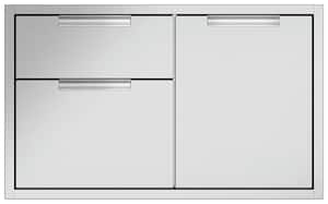 DCS - Professional 36" Built-in Access Drawers - Brushed Stainless Steel
