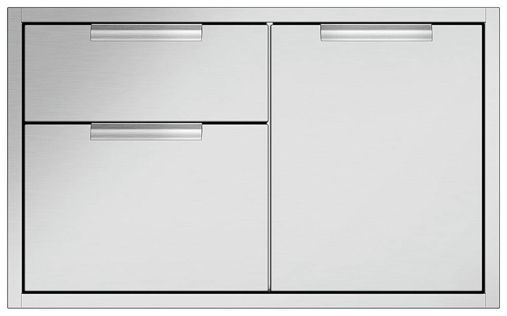 DCS - Professional 36" Built-in Access Drawers - Brushed Stainless Steel