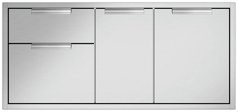 DCS - Professional 48" Built-in Access Drawers - Brushed Stainless Steel
