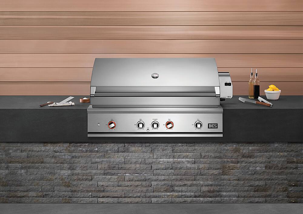 Alt View 11. DCS - 48" Series 9 Grill, LP Gas - Stainless Steel.