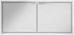 DCS - 48" Built-in Access Door - Brushed Stainless Steel - Front_Zoom