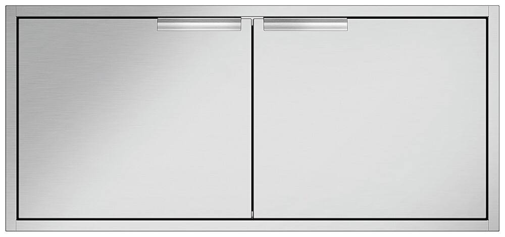 Front. DCS - 48" Built-in Access Door - Brushed Stainless Steel.