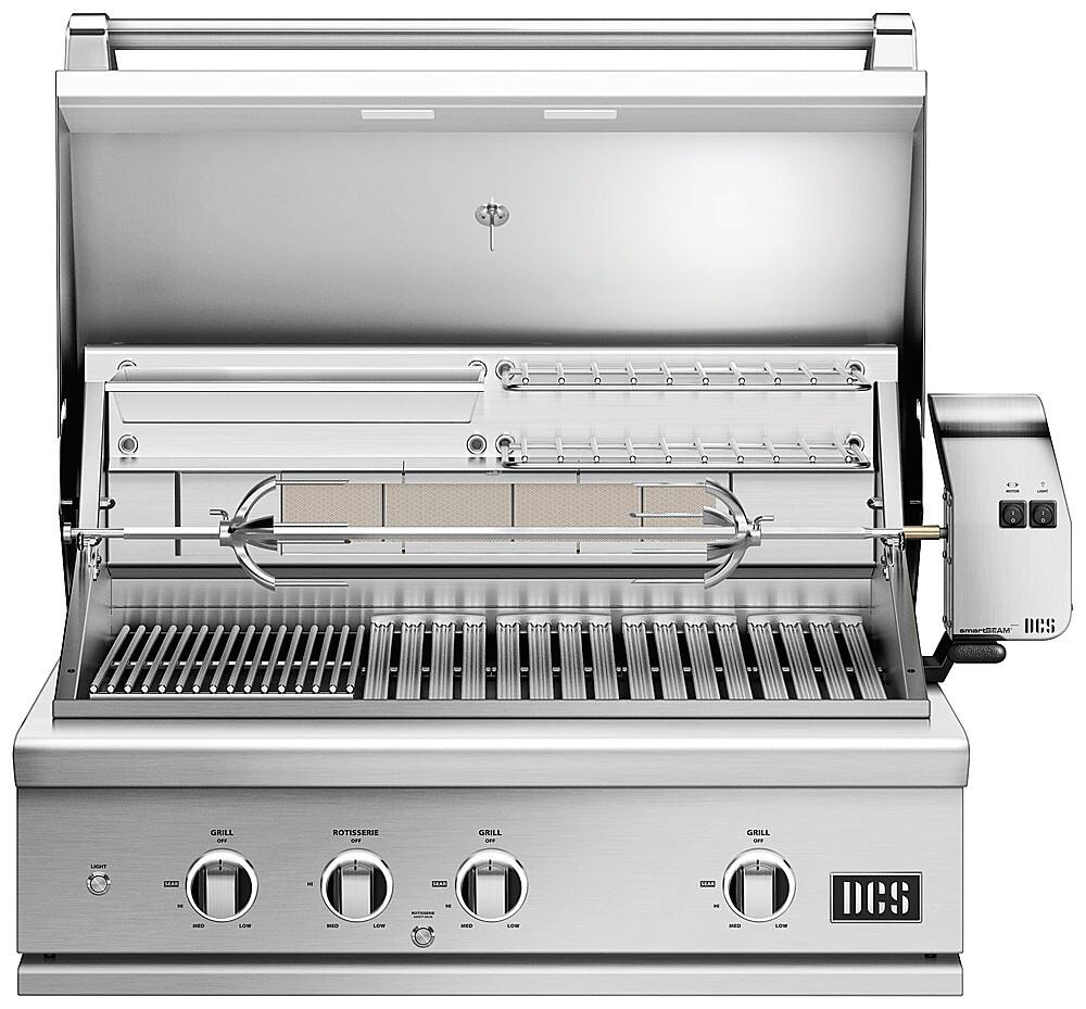 Alt View 11. DCS - 36" Series 9 Grill, LP Gas - Stainless Steel.