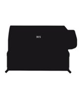 DCS by Fisher & Paykel - 36" Built-In Grill Cover - Black - Angle_Zoom