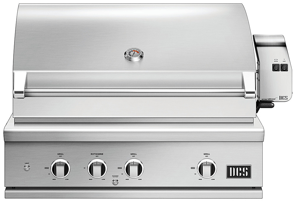 Angle View: DCS by Fisher & Paykel - Double Side Burner - Stainless Steel