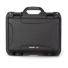 Front. NANUK - 15” Waterproof Briefcase with Foam Insert - Black.
