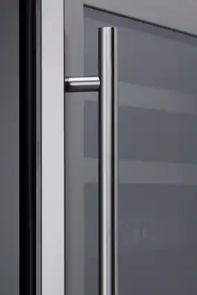 Front. Zephyr - Presrv Contemporary Handle Accessory for PRW and PRB Coolers - Stainless Steel.