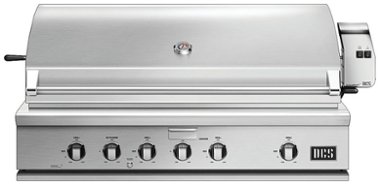 DCS by Fisher & Paykel - Traditional 48" Built-In Gas Grill - Brushed Stainless Steel - Angle_Zoom