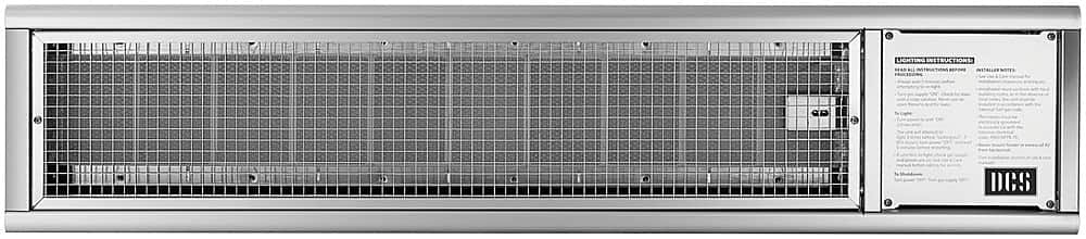 DCS by Fisher & Paykel - Professional Built-In Gas Patio Heater - Brushed Stainless Steel - Front_Zoom