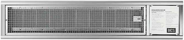 Front. DCS by Fisher & Paykel - Professional Built-In Gas Patio Heater - Brushed Stainless Steel.