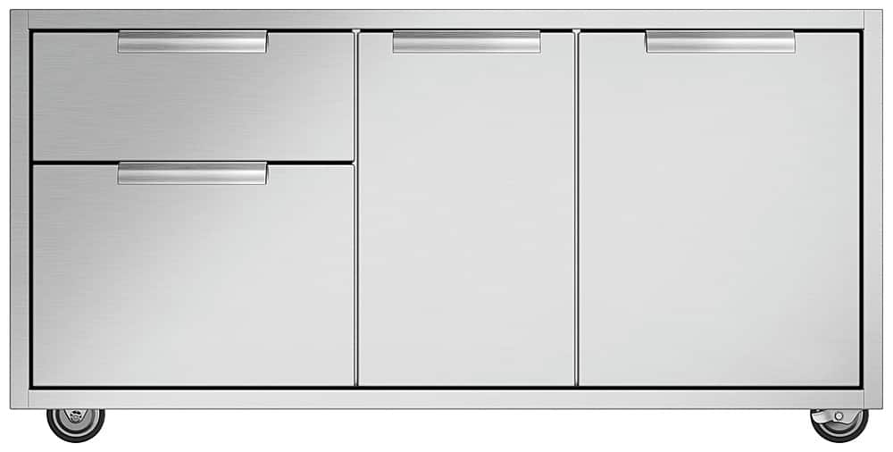Angle. DCS - CAD 48" Grill Cart for Select DCS Grills - Stainless Steel.